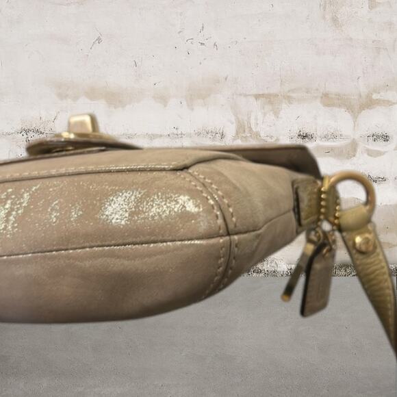 Coach Peyton Textured Metallic Crossbody 43471 - Picture 6 of 9